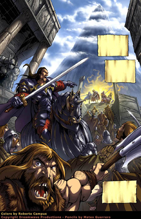 Warlands Page Coloring