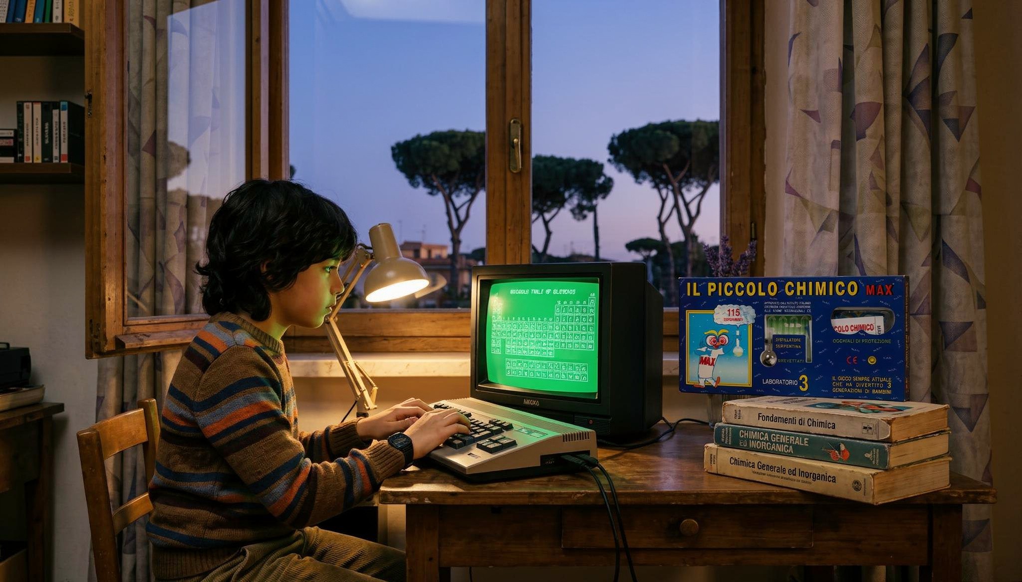 Roberto programming at age 10