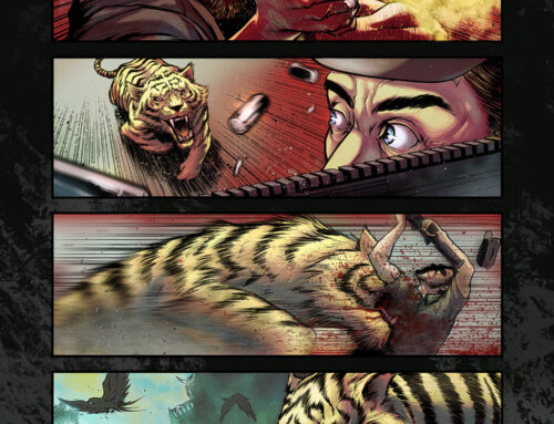 Comics – Colors for a jungle story